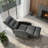 Vadys Faux Leather Recliner-1967439877