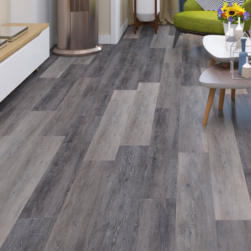 Arquitect 7" x 48" x 5.2mm Oak Luxury Vinyl Plank, Victorian Ash
