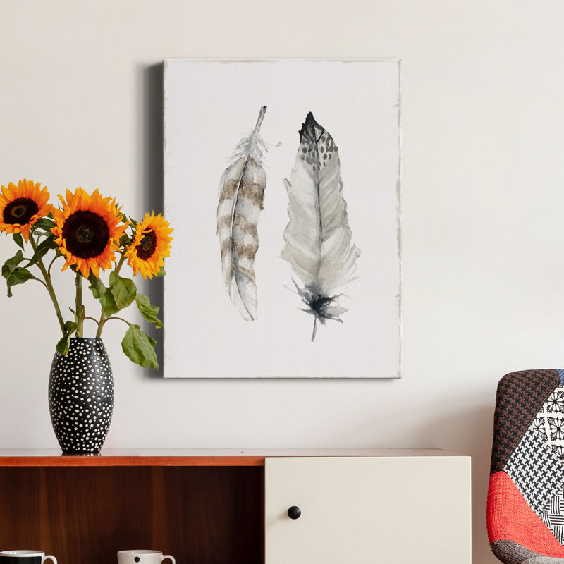 «Flight of Fancy III» par Carol Robinson, reproduction d'art sur toile tendue, H 40 po x l 30 po x P 1 po