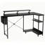 Bureau d'ordinateur avec tabourets réversibles en forme de L (ne pas inclure les tabourets)-1217219644