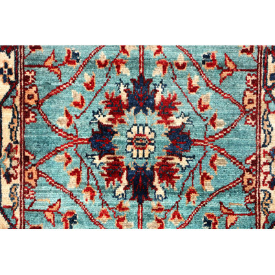 Aryana Hand Woven Wool Oriental Area Rug