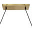 Luminaire suspendu 3 lumières, doré-145046163-145046162