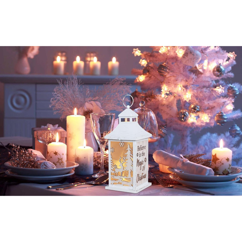 13'' Battery Powered Outdoor Lantern