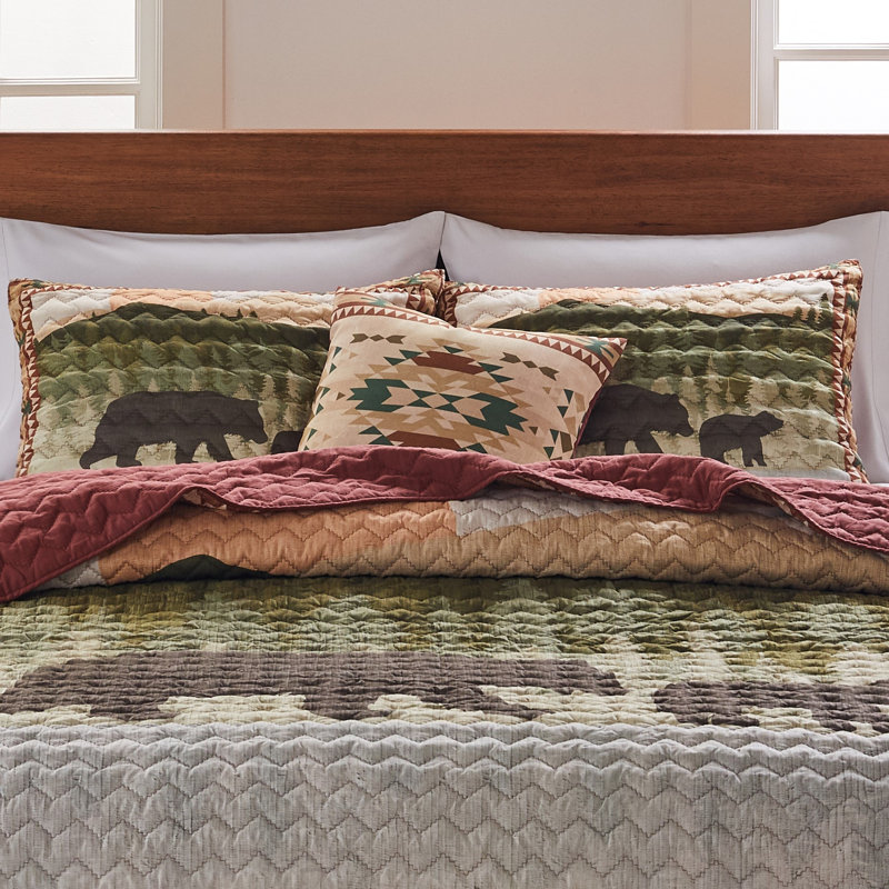 Greenland Home Fashions By The Lake Decorative Pillow 18"x18" 100% Polyester Cover with Polyester Insert