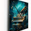 Horloge murale Benjamin Piano - Music-1758086573