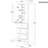 68.1'' Kitchen Pantry Bathroom Cabinet Bathroom Storage Cabinet-463720509