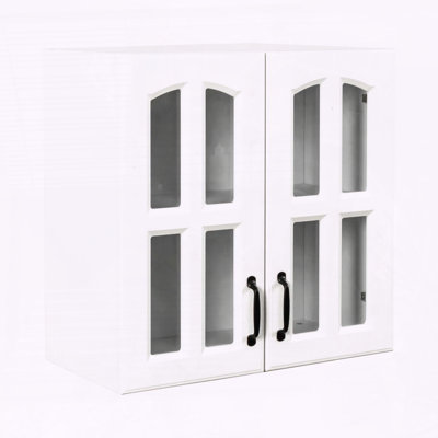 Wall Mounted Glass Door Display Cabinet