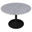 Baskas Round Marble Top Metal Base Dining Table-230530265