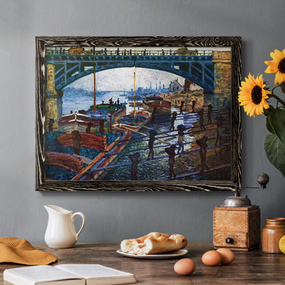 " The Coal Carrier " Painting Print
