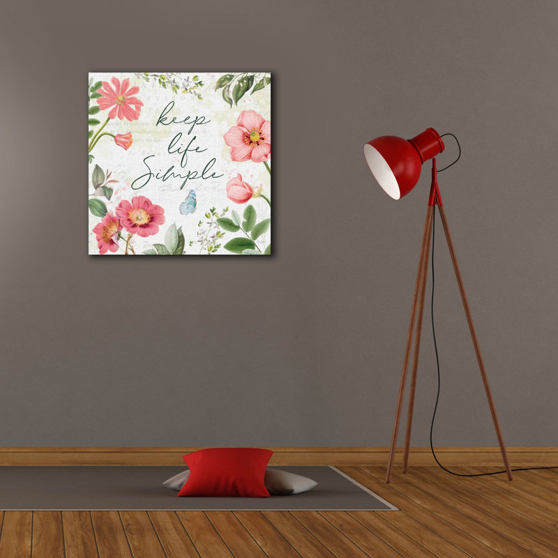 "Studio Botanicals 4 Green" par Katie pertiet, art mural sur toile, H 26 po x l 26 po x P 1,5 po