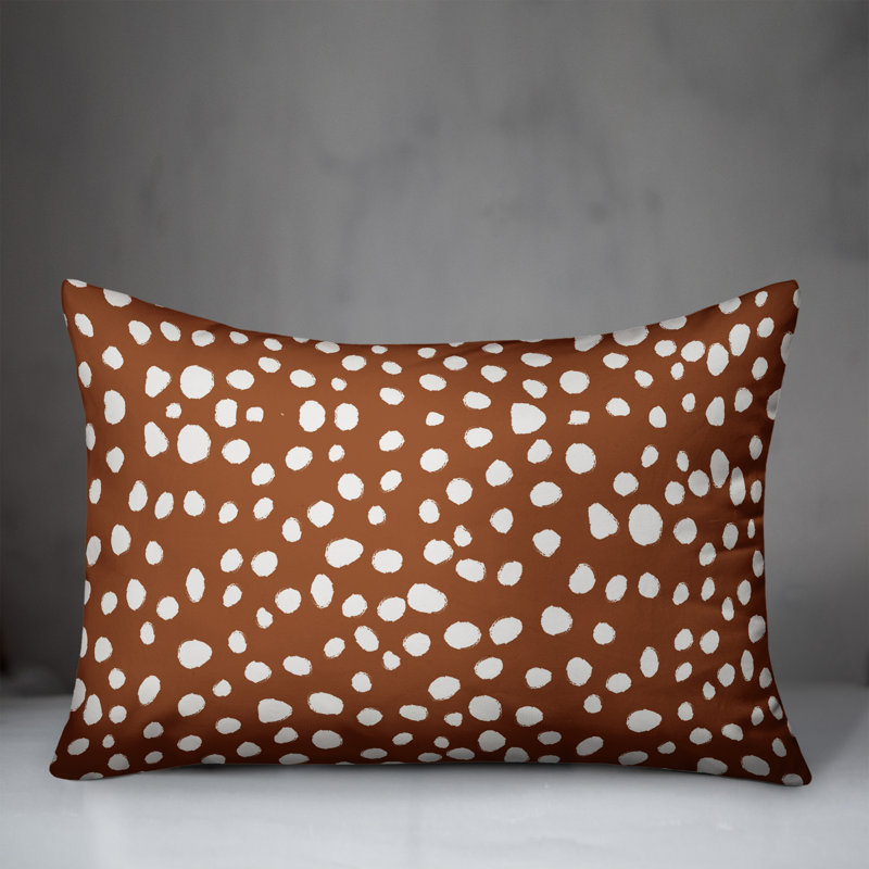 Polka Dots Throw Pillow