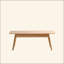 Centre de table Table basse 100% plateau en bois massif avec plateau et plateau de table basse Largeur 120 X Profondeur 56 X Hauteur 45 Cm Bureau d'étude Facile à assembler