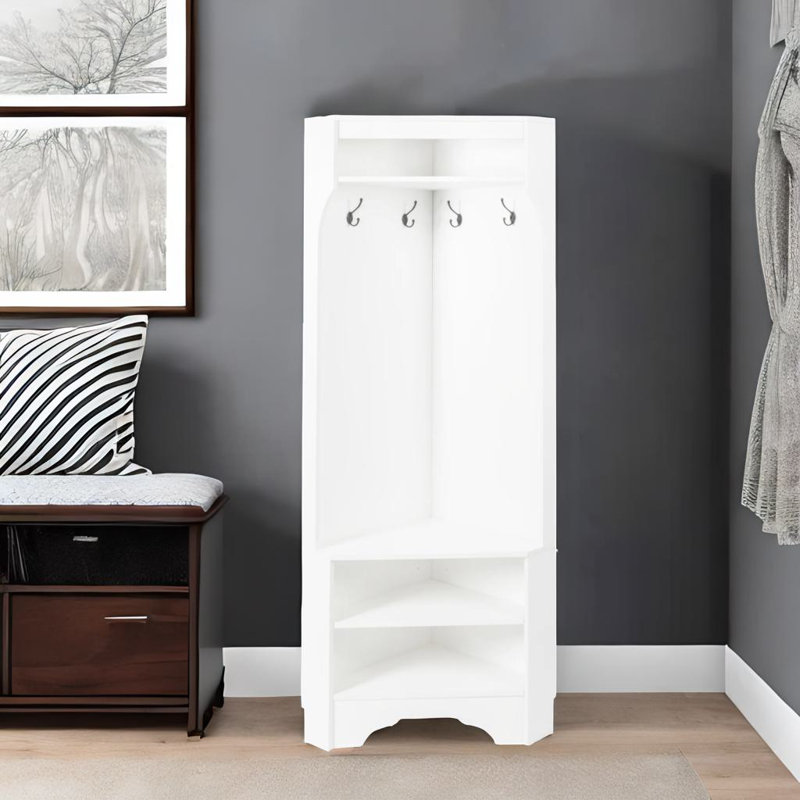 Portemanteau polyvalent, Blanc