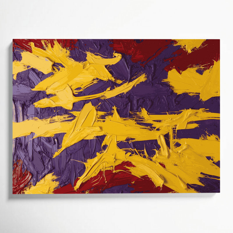 Neo Expressionism 52 Brown Canvas Wall Art