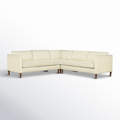 Clifford 3 - Piece Upholstered Custom L-Shape Sectional