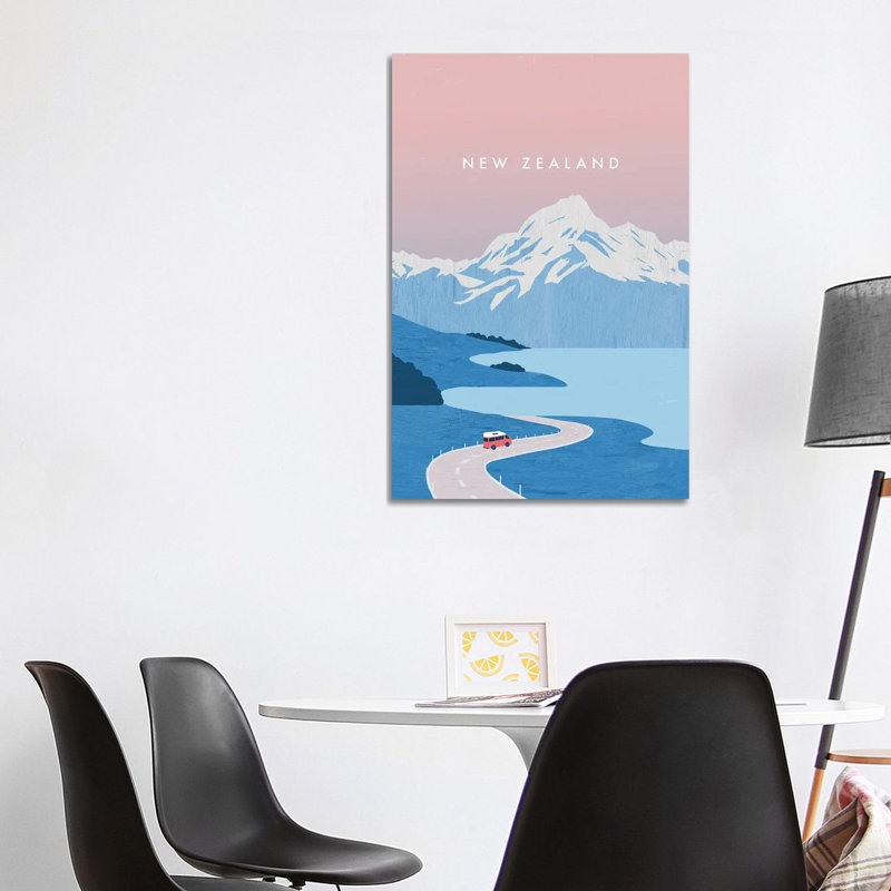 New Zealand by Katinka Reinke - Wrapped Canvas Gallery-Wrapped Canvas Giclée, 101.6 cm H x 66.04 cm W x 1.91 cm D
