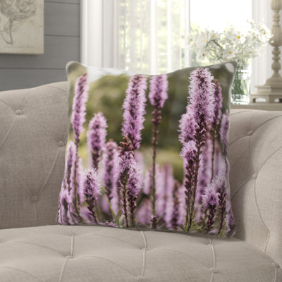 Coussin décoratif fleur Rideout