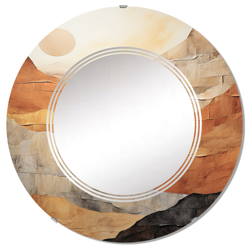 Miroir mural Shue, 32 po x 32 po