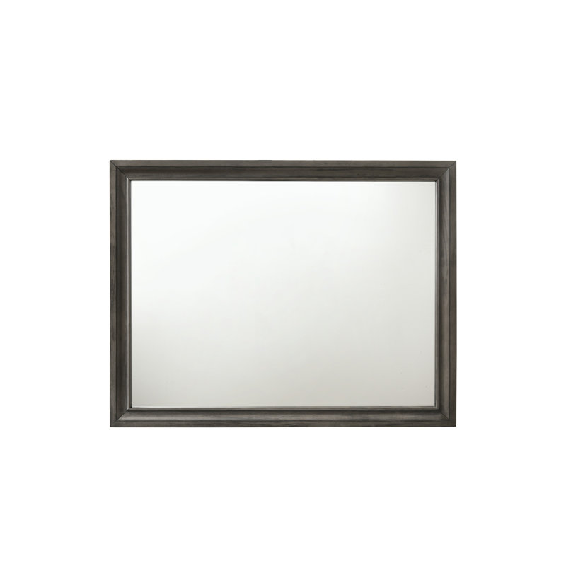 Miroir à finition Naima (miroir inclus seulement), Gris
