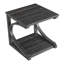Table basse unique, table basse moderne en bois massif avec centre de rangement, table basse en bois massif de forme spéciale, salon, cuisine, appartement-521557958