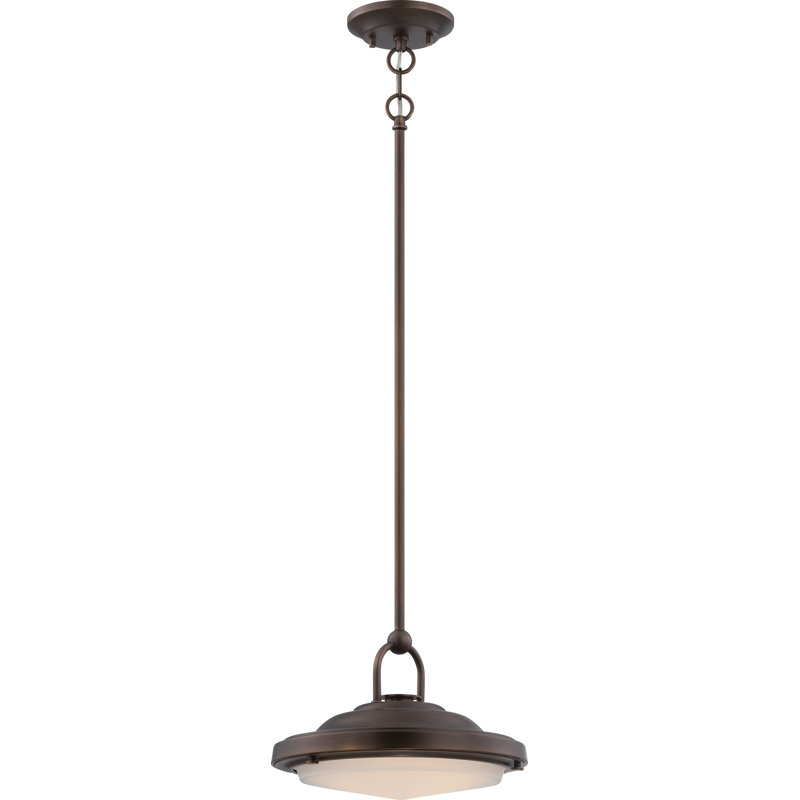 Drinkard 1 - Light Single Pendant, Antique Brass
