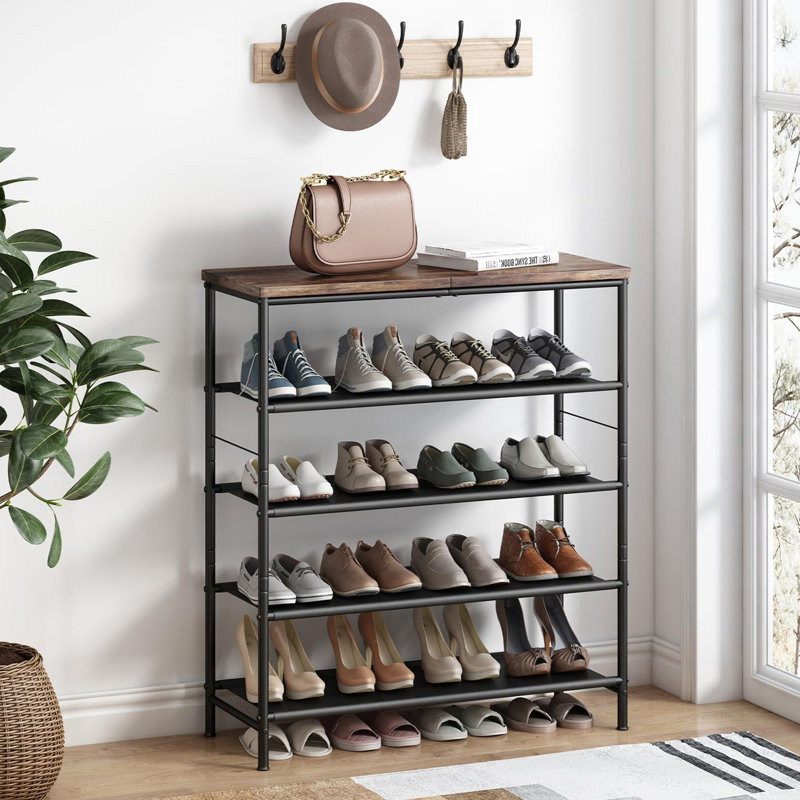 16 Pair Shoe Rack