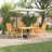 Rectangular 3 - Piece 6 - Person 150Cm L Outdoor Table Set