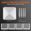 Ensemble d'outils de foyer en acier-90011907