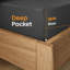 Cotton Blend Percale Fitted Sheet-316662919-316662921