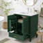Meuble-lavabo de salle de bain avec lavabo style rétro-133993327