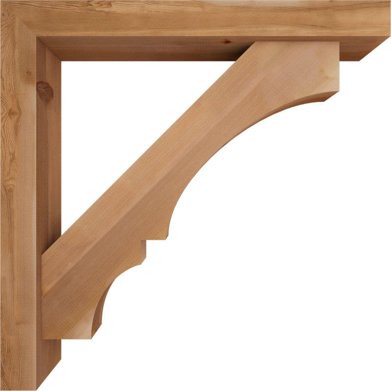 Support de bloc lisse Balboa l 5 1/2 po x P 38 po x H 38 po, cèdre rouge de l'Ouest, 38 x 38
