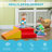 Qaba Toddler 59.1'' W Foam Climber,Climbing Blocks