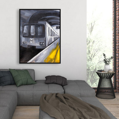 Impression sur toile Subway