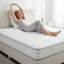 Matelas pour grand lit en mousse viscoélastique gélifiée 12 pouces - Système de mousse moyenne ferme avec housse amovible