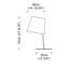 Excentrica 27.5625" Table Lamp-90234876