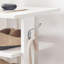 Range-chaussures vertical en bois à 8 niveaux avec crochets, peu encombrant, convient à de multiples décors-126296319-127790806
