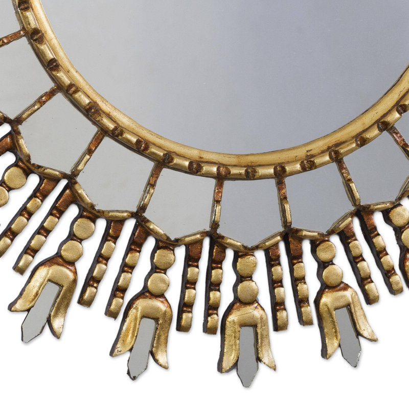 Miroir mural NOVICA, 22,5 po x 22,5 po
