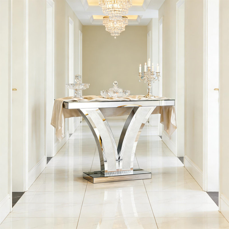 V-Shaped Design Hall Table(Only Including Coffee Table)