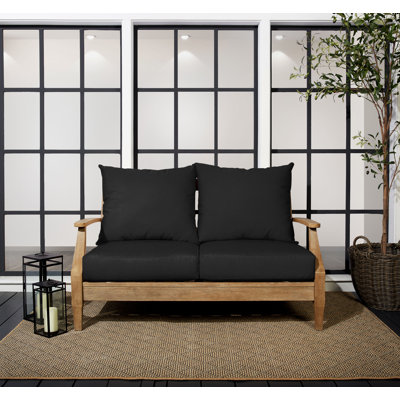 Coussin de siège / dossier extérieur Sunbrella® 4 pièces Latitude Run®