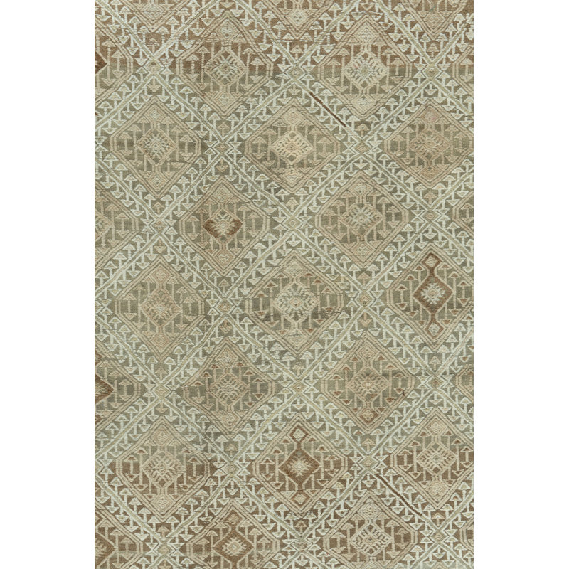 One-of-a-Kind 5'6" x 7'2" Hand Knotted Area Rug