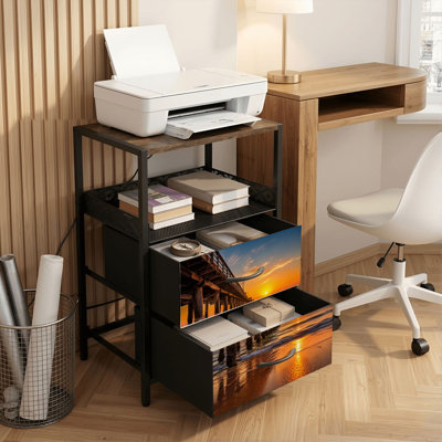 15.7 " W Floating Nightstand