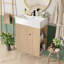 Lynice 21.6'' Single Bathroom Vanity with Top-1476863673-1476863679