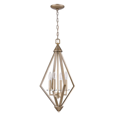 Hunnewell 4 - Light Dimmable Tiered Chandelier