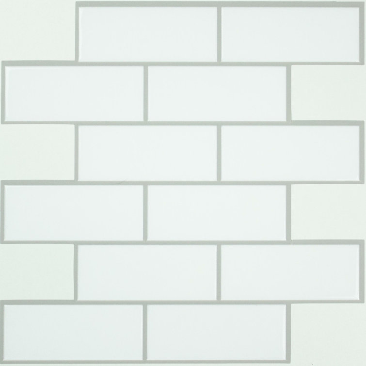 10.5'' W x 10.5'' L Polyvinyl Chloride (PVC) Peel and Stick Field Tile