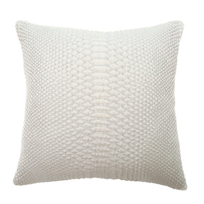 Sisal Feathers Animal Print Throw Pillow