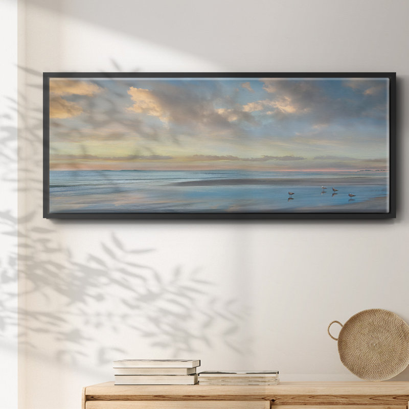 Toile encadrée «Perfect View Malibu», H 20 po x l 50 po