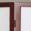 Triple cadre photo articulé avec passe-partout biseauté-33309793