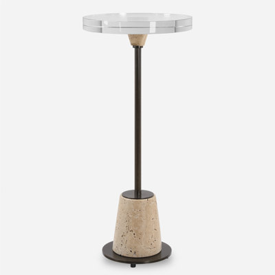Table à boisson en cristal Ivy Bronx Cierria