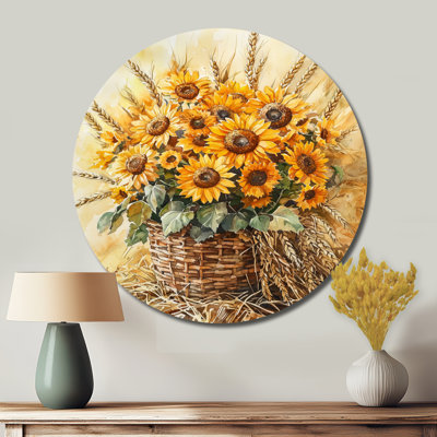 Partin - Traditional Yellow Metal Art Print