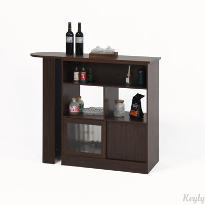 31.5"Counter Height Dining Cabinet with Storage